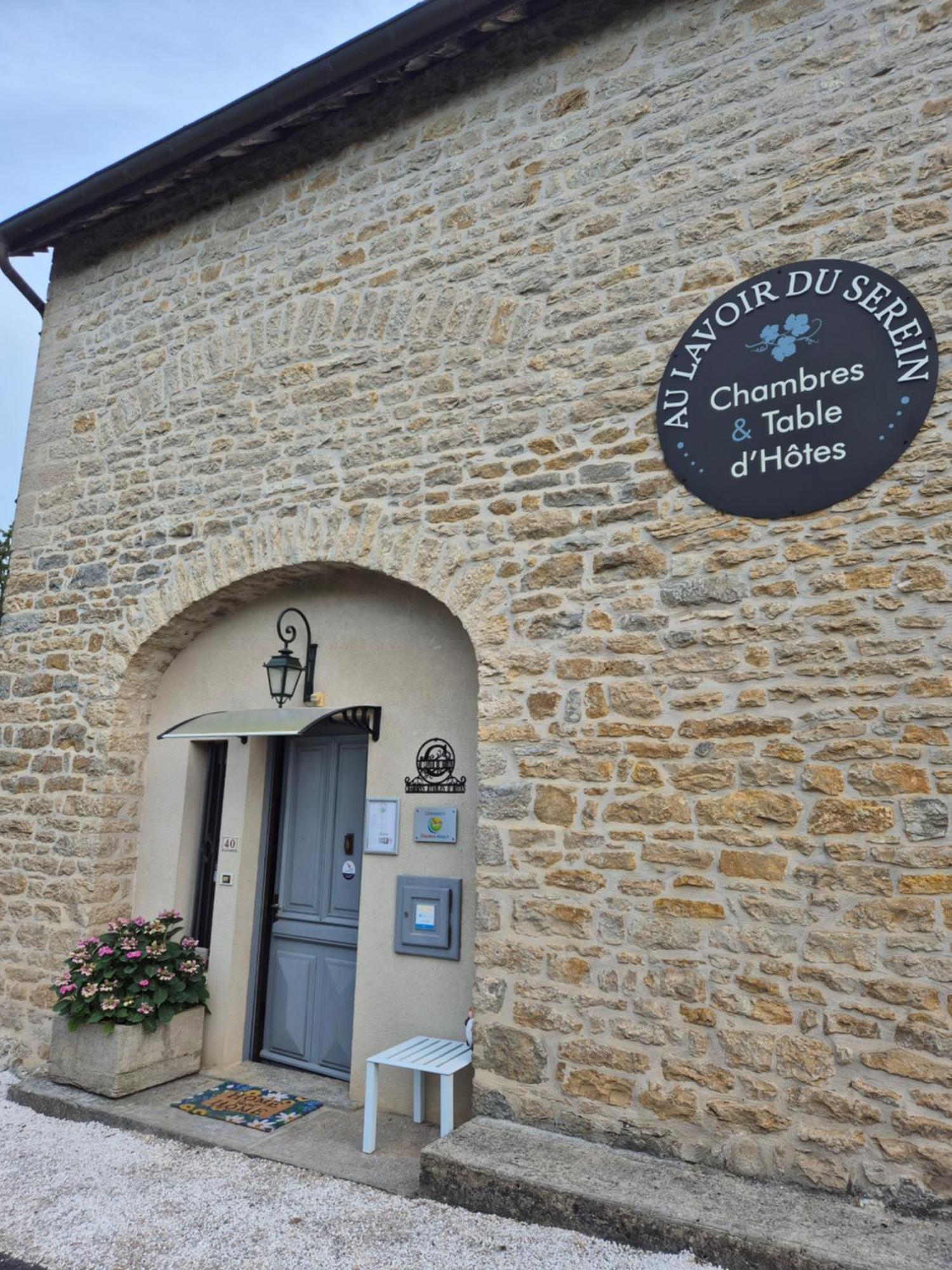 Au Lavoir Du Serein "L'Eventail" Saint-Germain-lès-Arlay Exteriör bild